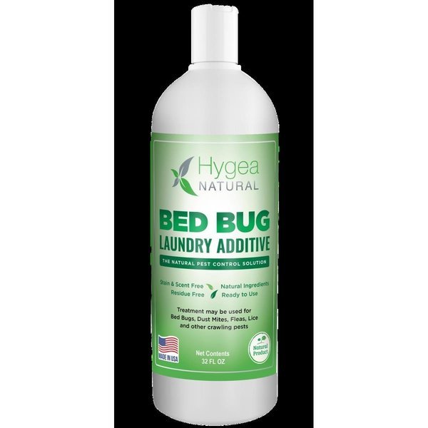 32 oz Bed Bug & Mites Laundry Additive Treatment, Hygea Natural, Mfr#: EXT-1004